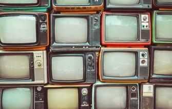 Wallpaper Wall Many Old Tv Image For Desktop Section Hi Tech