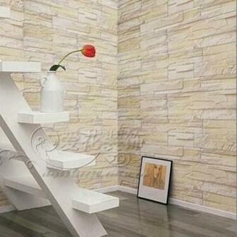 Thickening Pvc Wallpaper Revealed At Beijing Wall Stone