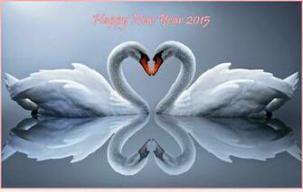 Heart Happy New Year Wallpaper HD Background For