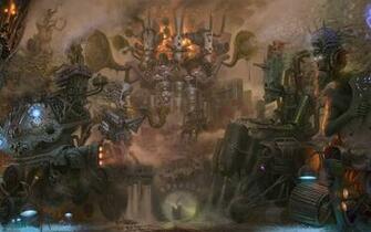 Steampunk Computer Wallpaper Desktop Background Id