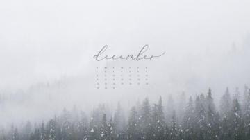 December Background For Your Phone Tablet Or