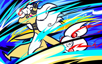 Mega Ampharos Thunder By Ishmam