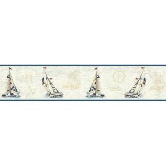 Home Fashions Sand Dollar Destin Water S Edge Wallpaper Border