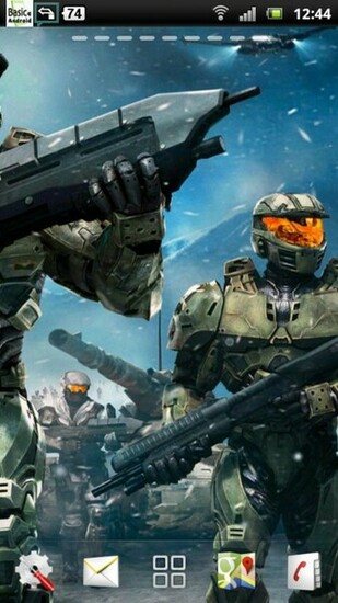 Halo Live Wallpaper For Your Android Phone