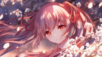 Bison Cangshu Vocaloid Hatsune Miku Sakura Wallpaper Jpeg