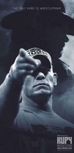 Road To Wrestlemania John Cena Vs The Undertaker Poster