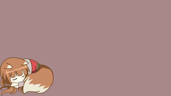 Holo Spice And Wolf Wallpaper