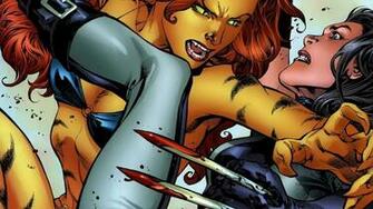 Comics Marvel Girls X23 Tigra Avengers Academy