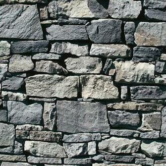 Dry Stone Wall Grey Wallpaper Wholesale Art