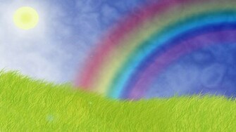 Wallpaper Rainbow Background HD Background Desktop