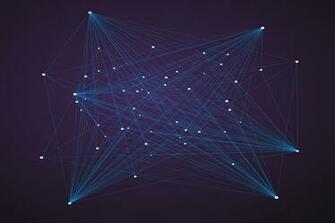 Wallpaper Plexus Lines Points HD Background