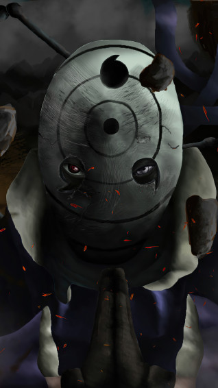 Obito Uchiha Mask Sharingan Rinnegan 4k Wallpaper