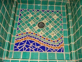 Painted Mexican Tiles Wallpaper Picswallpaper