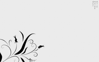 White Abstract Desktop Wallpaper