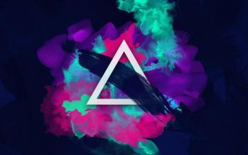 Colorful Electronic Wallpaper On