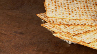 Pesach Matzo Passover With Wine And Matzoh Jewish Bread