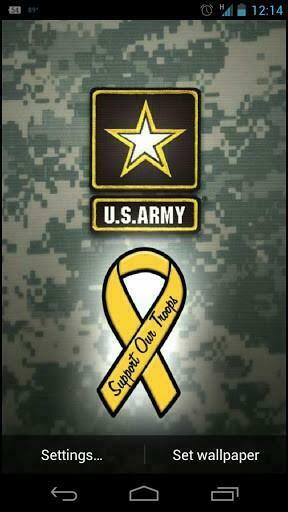Support Our Troops With This United State Army Live Wallpaper