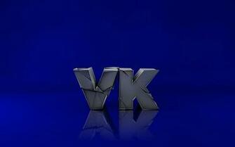 V K Standing Letters HD Wallpaper