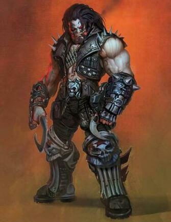 Lobo Concept Art In Injustice Gods Among Us