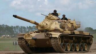 M48 Patton Camouflaged Tank Wallpaper Photography