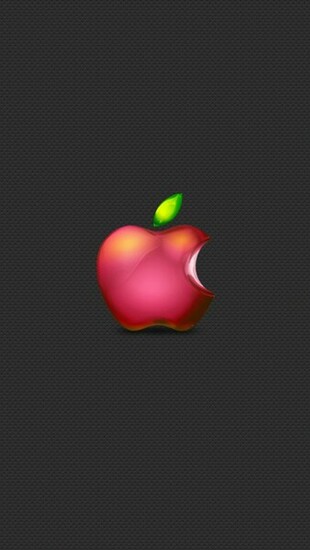 Red Apple Logo iPhone Wallpaper S 3g