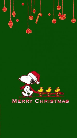 Elaine On Snoopy Wallpaper Christmas