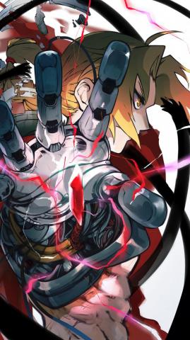 Edward Elric Fullmetal Alchemist 4k Phone iPhone Wallpaper 3380c