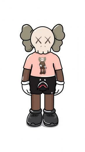 Kaws X Uniqlo For Hypebeast Illustration On Kartun
