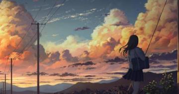 Scenery Anime Landscape Wallpaper Painting