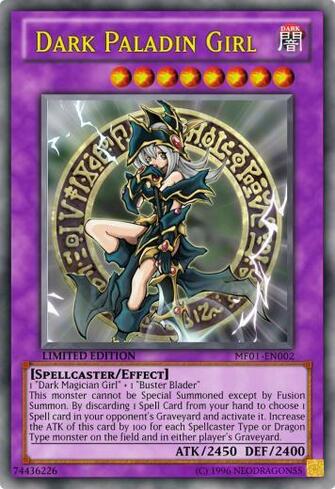 Dark Paladin Girl By Jcxtreem