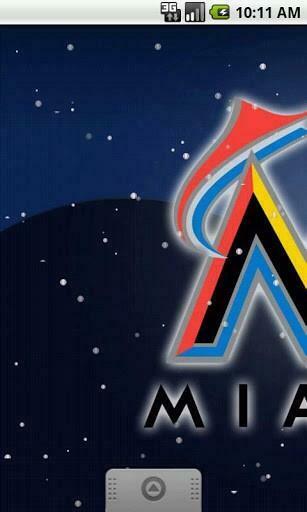 Bigger Miami Marlins Live Wallpaper For Android Screenshot