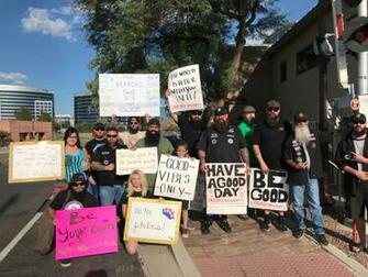 Bearded Villains Phoenix Negativity Protest