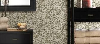 Looking To Make A Statement This Faux Rock Wallpaper Is Very