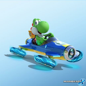 Mario Kart Wallpaper Rosalina Artwork Yoshi