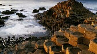 Giant S Causeway County Antrim Northern Ireland Uk Windows