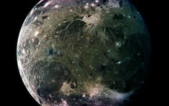 Space Image Ganymede S Trailing Hemisphere