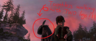 Train Your Dragon Nightfury Character Wallpaper On