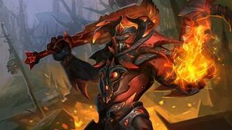 Image Dota Doom Demons Fantasy Games Flame
