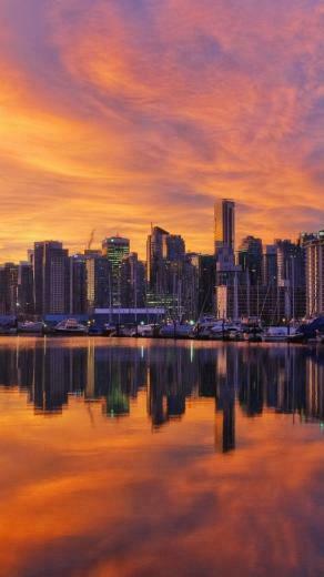 Vancouver iPhone Wallpaper City