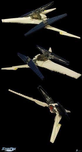 Lego Sfx Arwing Star Fox Snes By Archus7