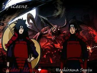 Madara Hashirama Door I Wallpaper