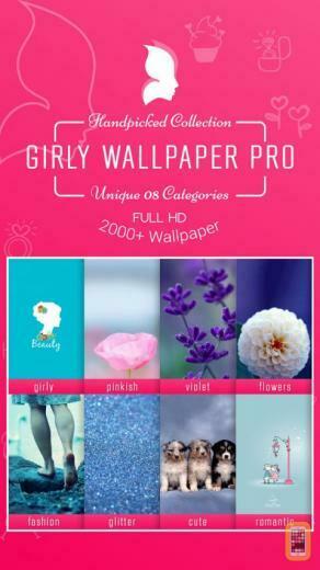 Girly Wallpaper Pro For iPhone iPad App Info Stats
