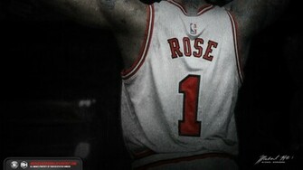 Derrick Rose Jersey Wallpaper By Michaelherradura Fan Art