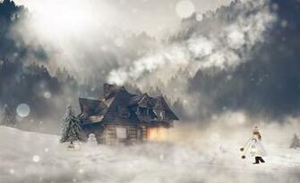 Winter Wintry Girl Female Snow 3k Wallpaper And Stock
