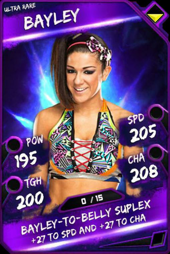 Bayley Wwe Supercard Season Debut