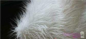 White Faux Fur Blanket Newborn Photo Prop Studio Backdrops
