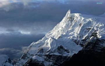 Snow Mountain Landscape HD Wallpaper