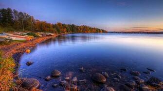 Lakeshore Hq Widescreen HD Wallpaper Beautiful Scenery