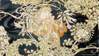 Art Nouveau Desktop Wallpaper