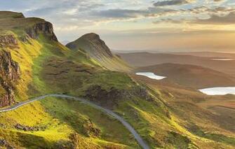Wallpaper Windows Mountain Road Sun Landscapes